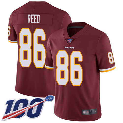 Washington Redskins Limited Burgundy Red Men Jordan Reed Home Jersey NFL Football #86 100th Season